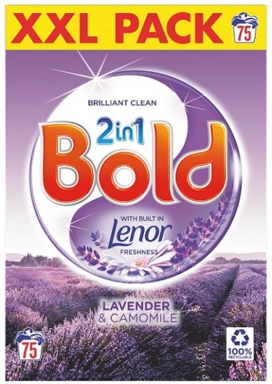 bold, 2in1, lenor, canomile, lavender, prasok na pranie, universal prasok na pranie