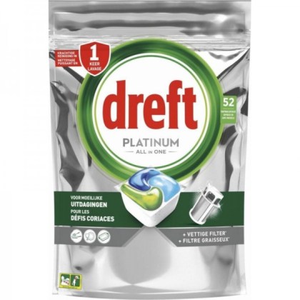 dreft, dreft platinum, tablety do umyvacky, cistenie filtra, dreft tablety, all in one