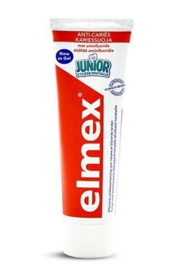 elmex, zubna pasta, elmex junior, zubna pasta pre deti, detska zubna pasta, 