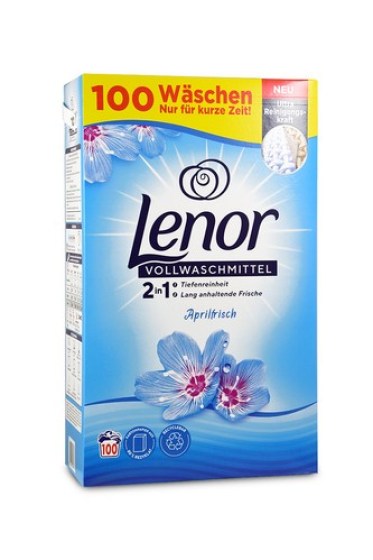 lenor, prasok na pranie lenor, lenor universal, aprilfrisch, prasok na pranie s avivazou, lenor prasok aprilfrisch