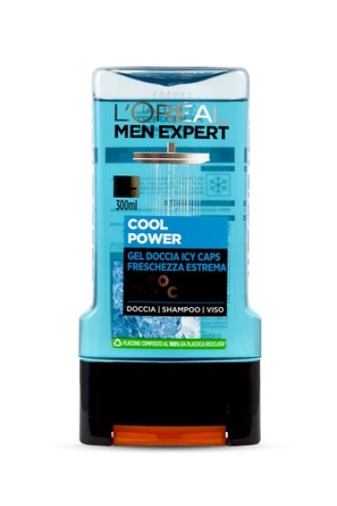 loreal men, loreal sprchovy gel, pansky sprchovy gel, loreal cool power, 
