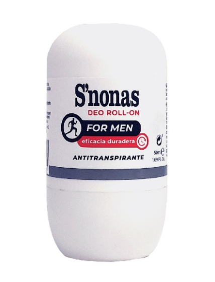 snonas, spanielska drogeria, panska kozmetika, pansky antiperspirant, antiperspirant pre muzov