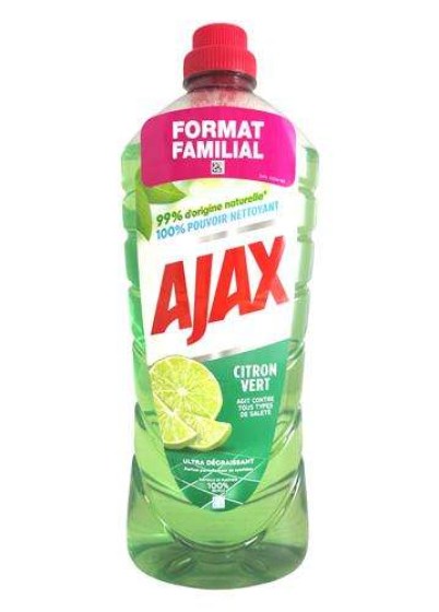 ajax, ajax floor, ajax na podlahy, ajax cistiaci prostriedok, citron vert, lemon vert, ajax citron