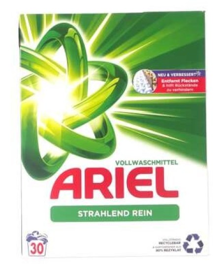 ariel original, ariel prasok na pranie, ariel prasok, strahlend ren, nemecky ariel, ariel nemecka kvalita